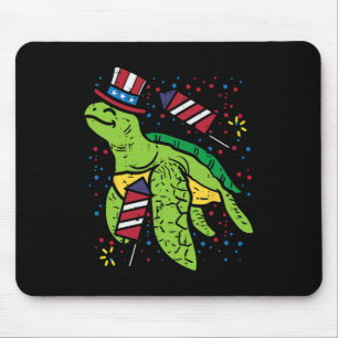 van juli Zee schildpad Amerikaanse vlag Amerika Ma Muismat