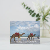 “Van Kenia's kust met liefde – Diani Beach” Briefkaart (Staand voorkant)
