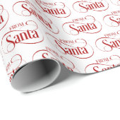 Van kerstcadeaupapier voor kerstfeestdagen cadeaupapier (Rol Hoek)