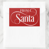 Van kerstfeestdag Stickers uit Santa Claus (Tas)
