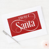 Van kerstfeestdag Stickers uit Santa Claus (Envelop)