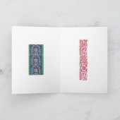 Van Kerstmis de Wenskaarten van de ~- Pracht Feestdagen Kaart (Binnen)