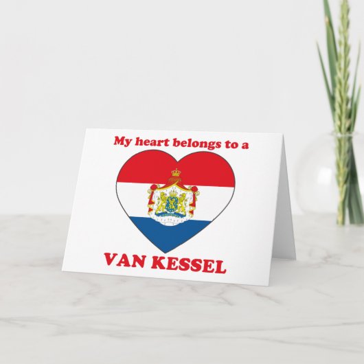 Van Kessel Feestdagen Kaart (Voorkant)