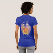 van Kind Guardian Angels Art Women's T-Shirts (Achterkant volledig)