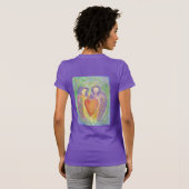 van Kind Guardian Angels Art Women's T-Shirts (Achterkant volledig)