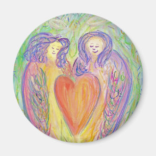 Van Kindness Guardian Angels Art Fridge Magnets Magneet