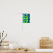 Van klas 2027 Senior 27 High Poster (Keuken)