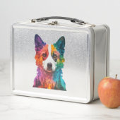 van Kleurrijke hond (In situ)