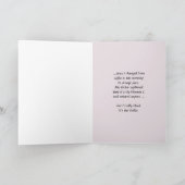 Van Koffie naar Oranje Juice grappig Kaart (Binnen)