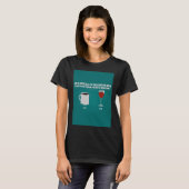 Van koffie tot wijn t-shirt (Voorkant volledig)