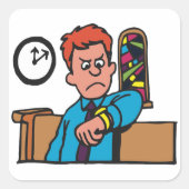 Van laat tot kerkelijk Sticker (Voorkant)