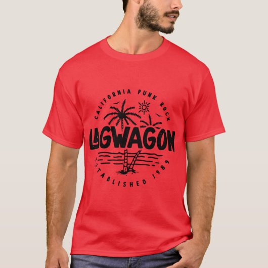 Van Lagwagon Oversized T-shirt (Voorkant)