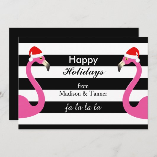 Van LaLa van FA van de LaFlamingo de Kaart van de (Voorkant / Achterkant)