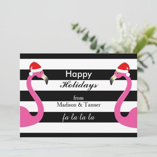 Van LaLa van FA van de LaFlamingo de Kaart van de (Staand voorkant)