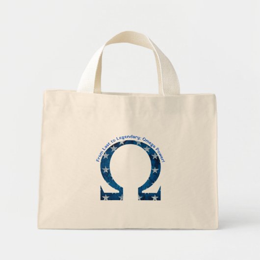 Van Last tot Legendary: Omega Power! Mini Tote Bag (Voorkant)