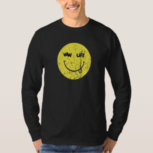 Van Leven Gelukkige Camper Van Camping Reizen Noma T-shirt