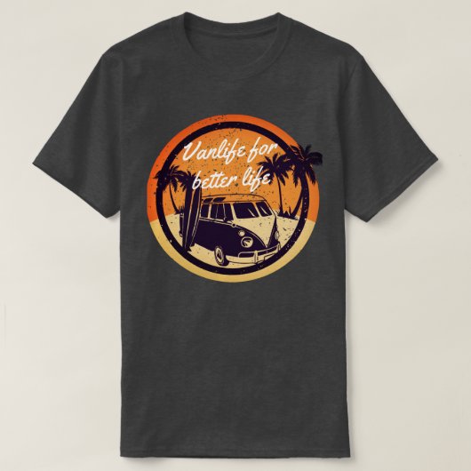 Van leven Voor een beter leven T-shirt (Design voorkant)