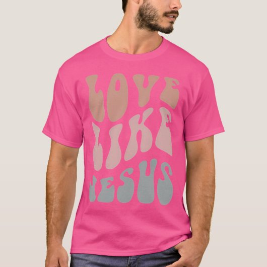 Van liefde als jezuïtische religieuze outfit t-shirt (Voorkant)