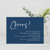 Van liefde, modern Casual Vrijgezellenfeest Kaart (Staand voorkant)