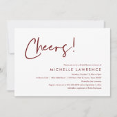 Van liefde, modern Casual Vrijgezellenfeest Kaart (Voorkant)