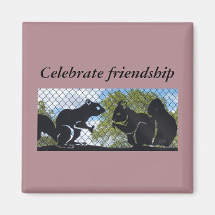 Van liefhebbend vriendschap Magnet