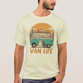 Van Life Adventure Paws T-Shirt