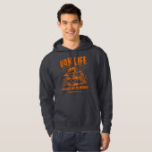 Van Life Adventure Verzamelt Herinneringen Hoodie (Voorkant volledig)
