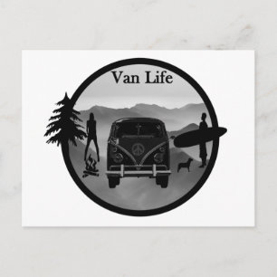 Van Life avonturen Briefkaart