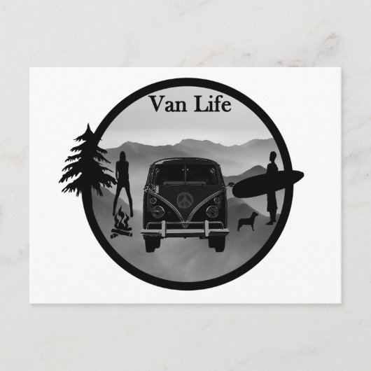 Van Life avonturen Briefkaart (Voorkant)