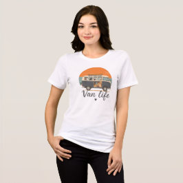 Van Life Avontuur PawsT-Shirt Tri-Blend Shirt