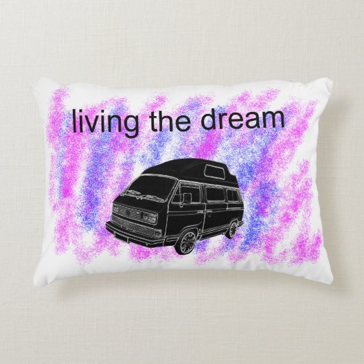Van life camper accent kussen (Voorkant)