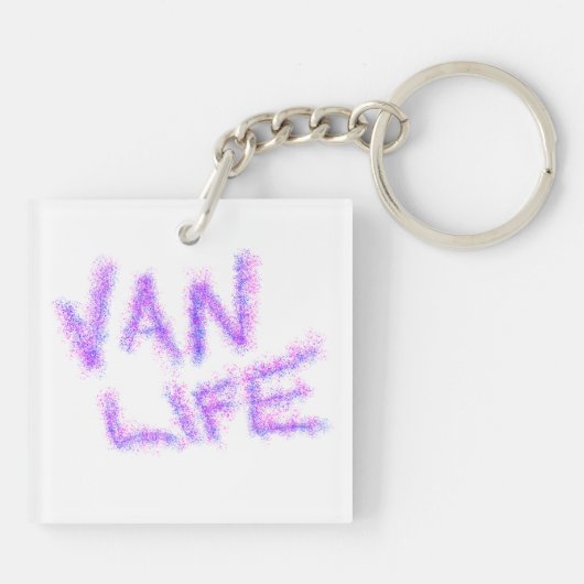 Van life camper sleutelhanger (Achterkant)