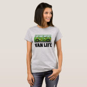 VAN LIFE HIPPIE T-SHIRTS T - SHIRTS (Voorkant volledig)