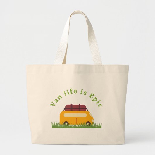 Van Life is episch Canvas tas (Voorkant)