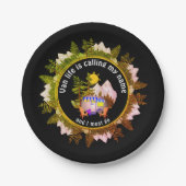 VAN LIFE NOEMT MIJN NAAM Custom Camping Papieren Bordje (Voorkant)