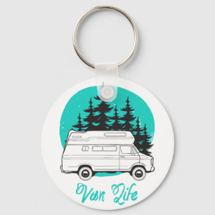 VAN LIFE Nomad Adventure Travel Camping Lifestyle Sleutelhanger