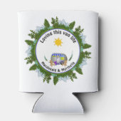 VAN LIFE Persoonlijke CARAVAN Camping Blikjeskoeler (Achterkant)