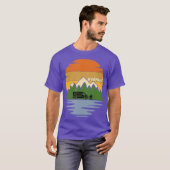 Van Life Retro  Van Dwellers Vanlife Mannen T-shirt (Voorkant volledig)