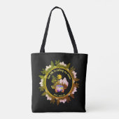 VAN LIFE ROEPT MIJN NAAM Custom CARAVAN Camper Tote Bag (Achterkant)
