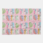 Van Life - Roze Theedoek (Horizontaal)