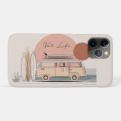 Van Life Surf Van – Retro Strand Camper Esthetiek Case-Mate iPhone Case (Achterkant (horizontaal))