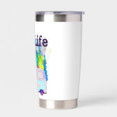 Van life T-Shirt Geïsoleerde Drinkbeker (Links)