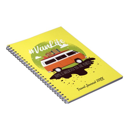 Van life Travel Journal Notitieboek (Rechterzijde)