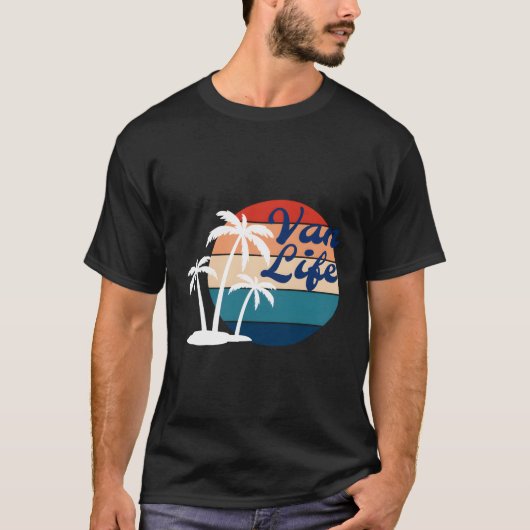Van Life Vanlife  Retro Vannin Camping Dwel T-shirt (Voorkant)