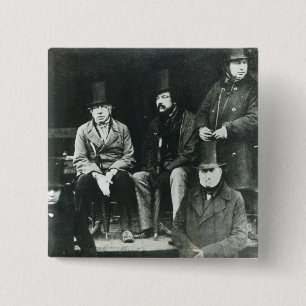 Van LtoR, Lord Paget Vierkante Button 5,1 Cm