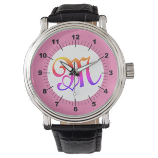 Van M brief Horloge