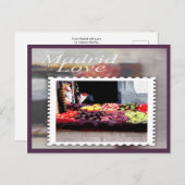 Van Madrid met Love Briefkaart (Voorkant / Achterkant)