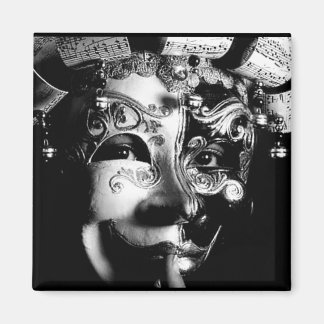 Van Magie en Maskers Fine Art Magnet