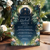 Van Magische Droom Mystieke Sterren Maan Vrijgezel Kaart