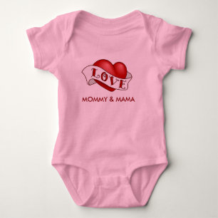 Van mama en mama houden romper